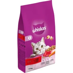 1+ Adult Katten Droogvoer Rund 1,9 kg^Whiskas