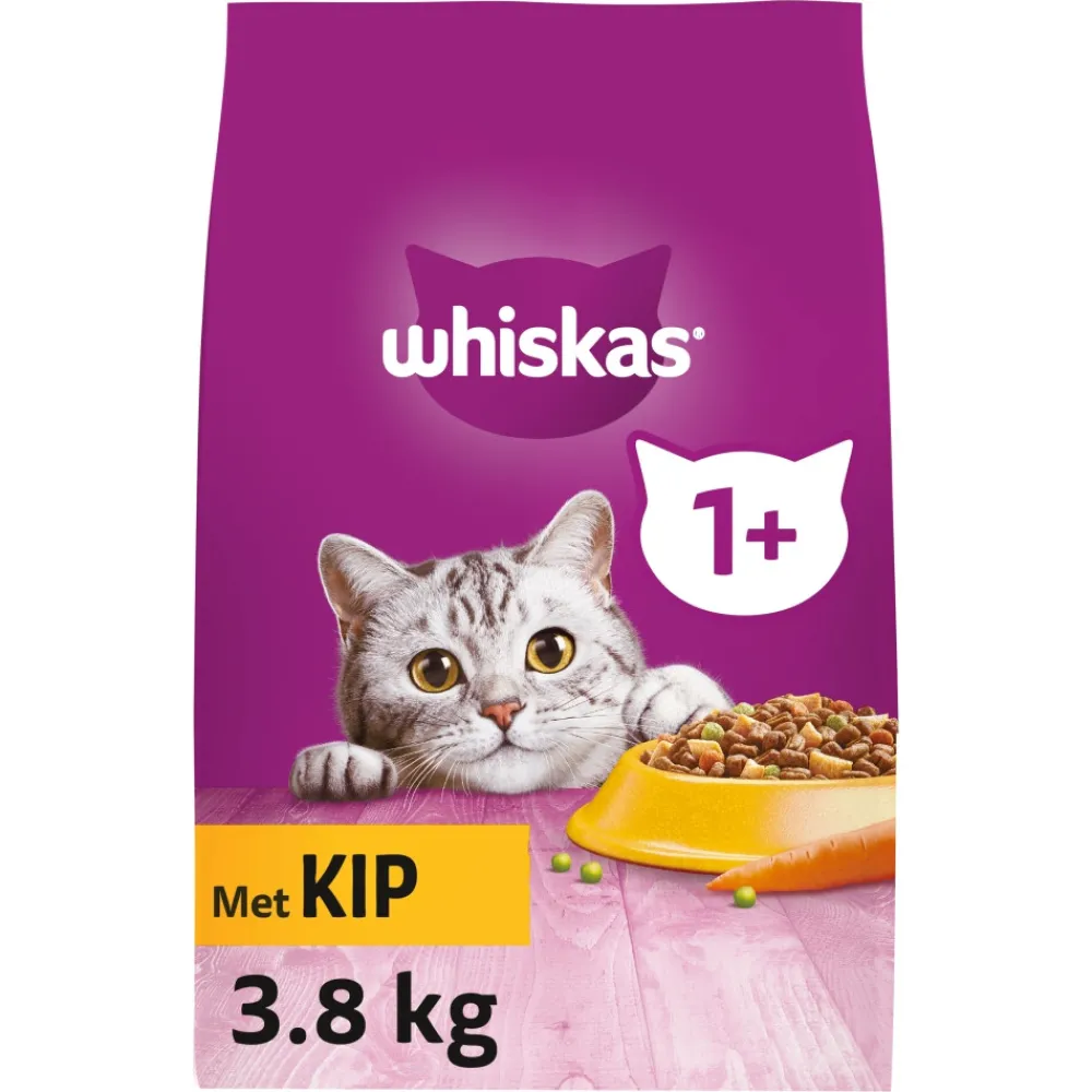 1+ Adult Katten Droogvoer Kip 3,8 kg^Whiskas Sale