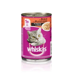 Blik Adult Brokjes in Saus Rund 400 gr^Whiskas