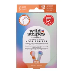 Anti Snurk|Luchtwegen &amp; Keel&lt;Wild Stripes Neusstrips Sunrise 12 stuks