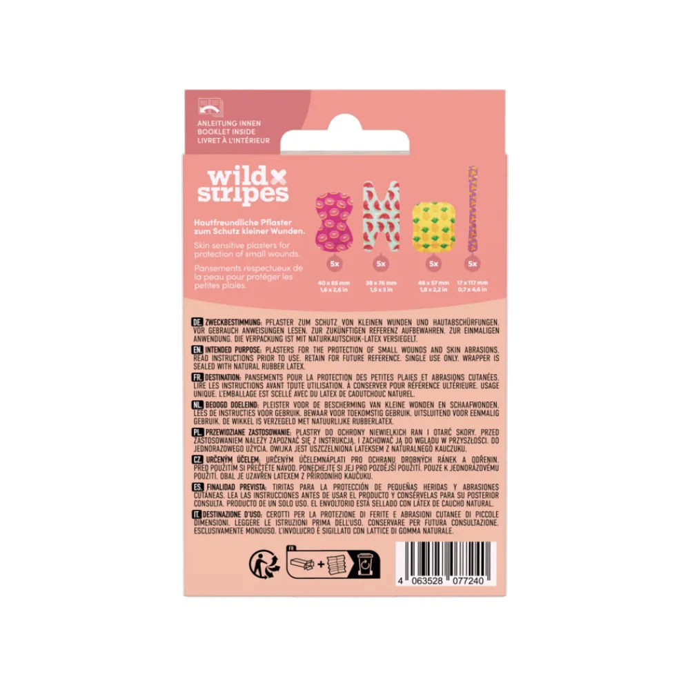 Pleisters Finger Flexi Food 20 stuks^Wild Stripes Best