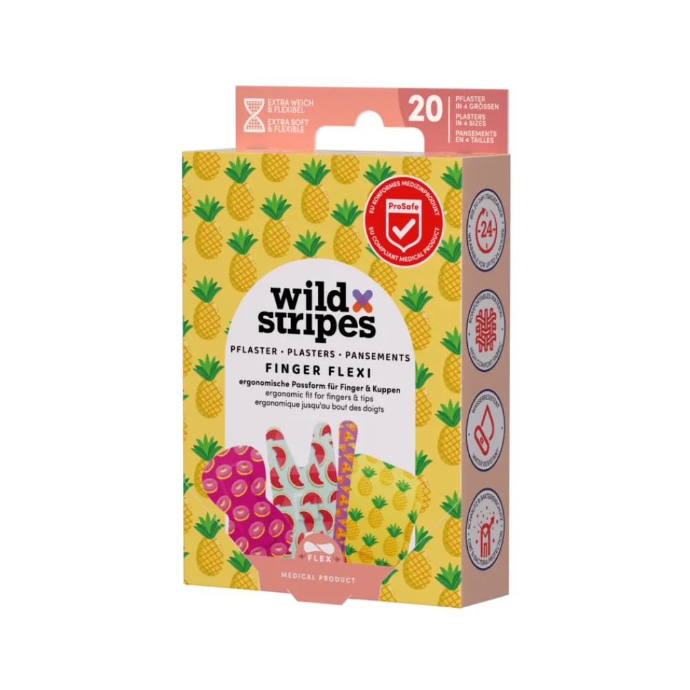 Pleisters Finger Flexi Food 20 stuks^Wild Stripes Best