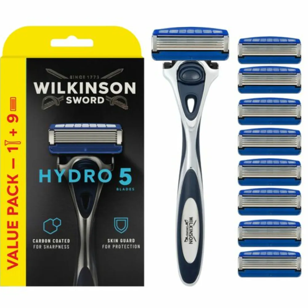 Hydro 5 Skin Protection Scheermes XXL Voordeelverpakking 9 stuks^Wilkinson Online