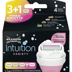 Discount Intuition 2 in 1 Navulmesjes Variety 4 stuks Heren Scheren & Ontharen
