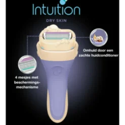 Intuition 2 in 1 Navulmesjes Dry Skin 3 stuks^Wilkinson Outlet