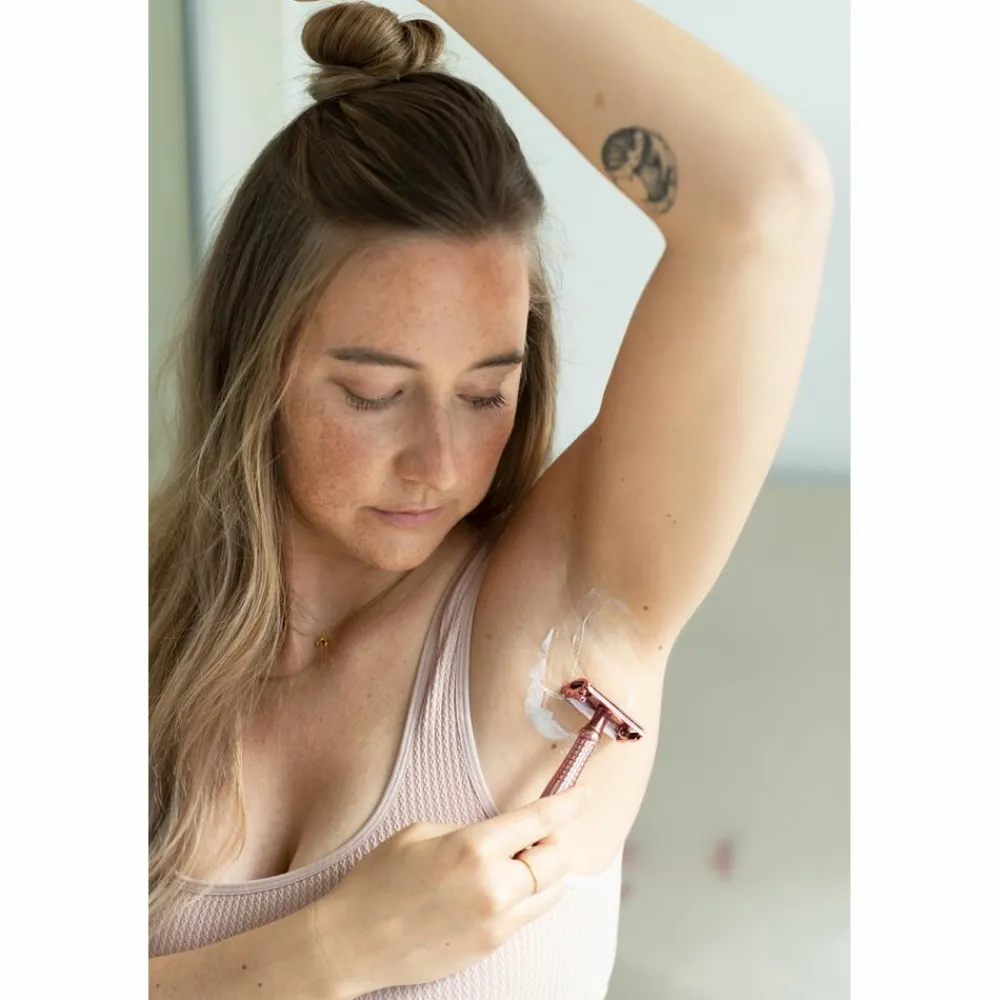 Outlet Intuition Scheermes Rose Gold Safety Razor Heren Scheren & Ontharen