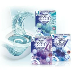 Toiletartikelen<Witte Reus Toiletblok Blauw Actief Hygiëne 2 stuks