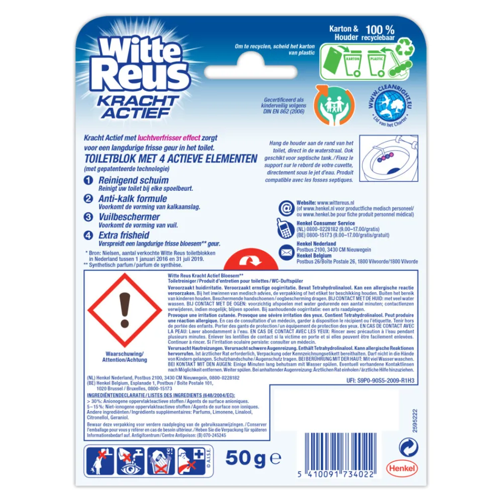 Best Toiletblok Kracht Actief Bloesem Toiletartikelen