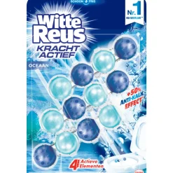 Toiletblok Kracht Actief Oceaan 3 stuks^Witte Reus