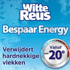 Wasmiddel Poeder 65 Wasbeurten 3,25 kg^Witte Reus Hot