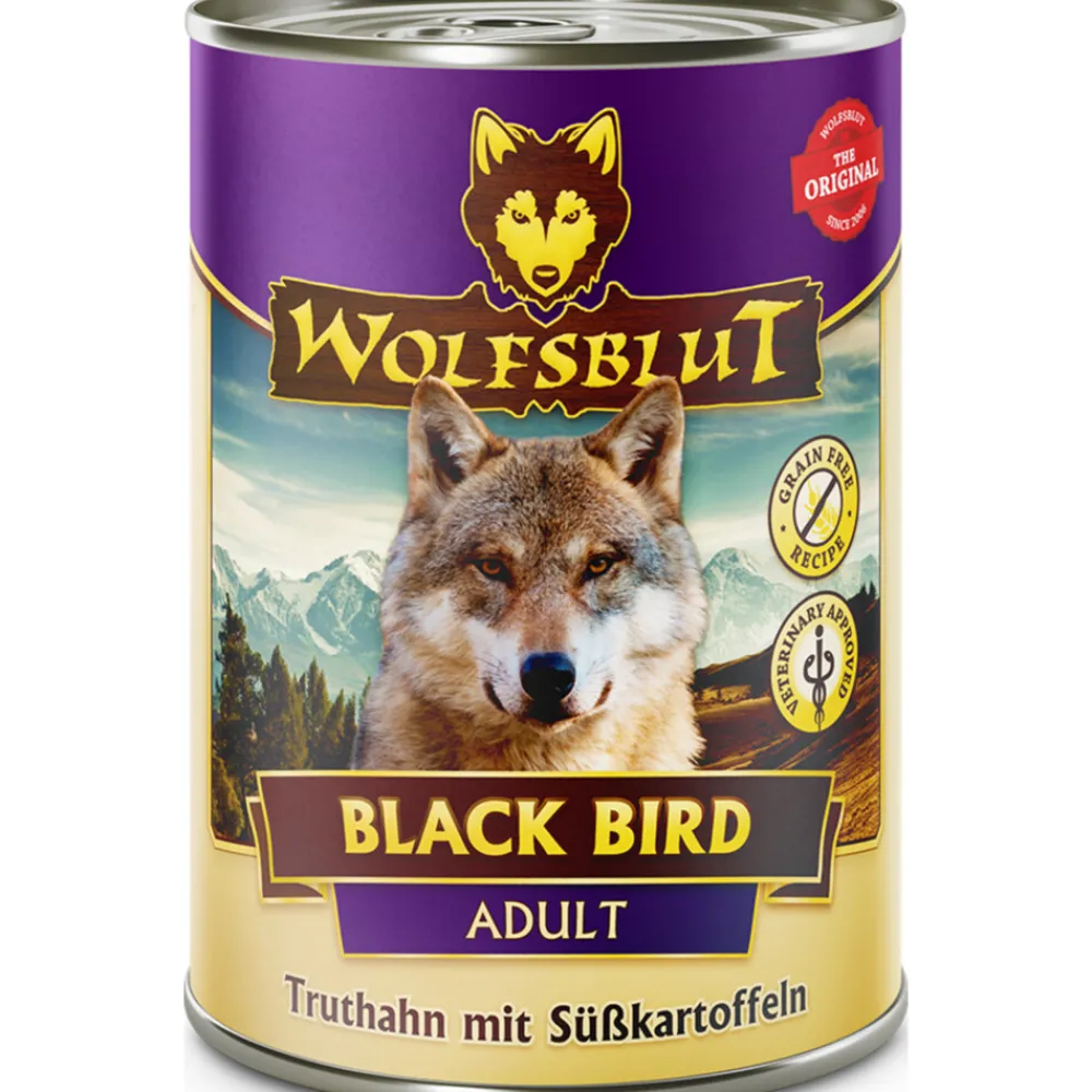 Hondenvoer<Wolfsblut Adult Black Bird Hondenvoer 395 gr