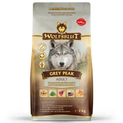 Adult Grey Peak Hondenvoer 2 kg^Wolfsblut Hot