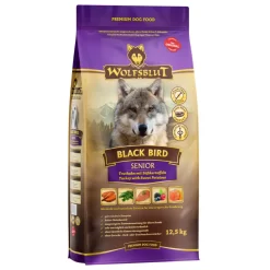 Hondenvoer<Wolfsblut Black Bird Senior 12,5 kg