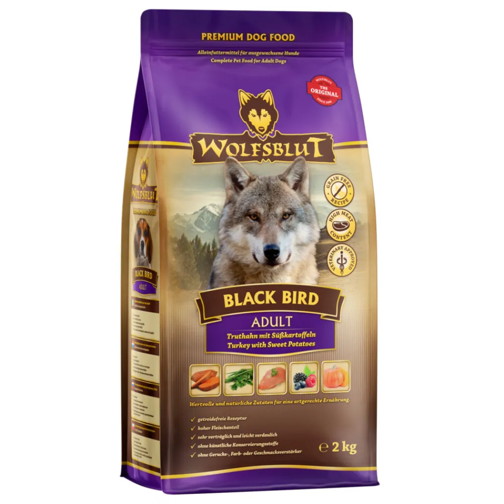 Hondenvoer<Wolfsblut Black Vogel Adult 2 kg