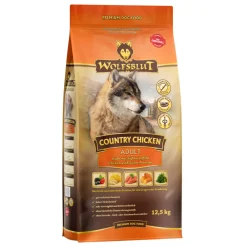 Hondenvoer<Wolfsblut Country Chicken Adult 12,5 kg