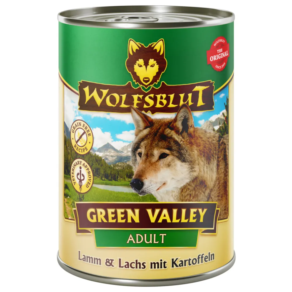 Hondenvoer<Wolfsblut Green Valley Adult 395 gr