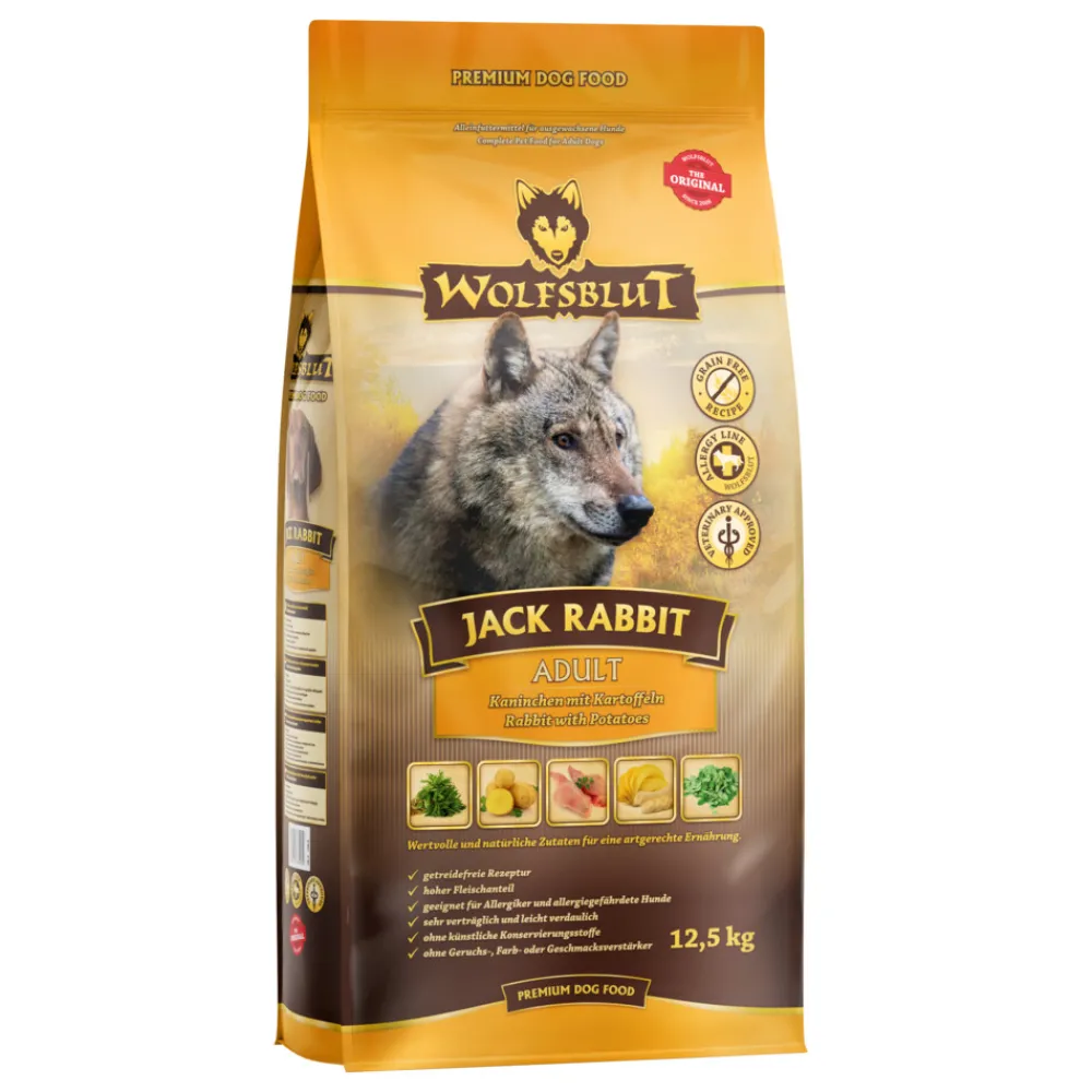 Hondenvoer<Wolfsblut Jack Rabbit Adult 12,5 kg