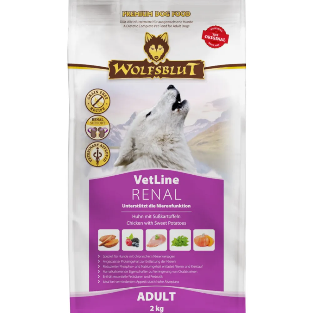 Hondenvoer<Wolfsblut VetLine Renal 2 kg