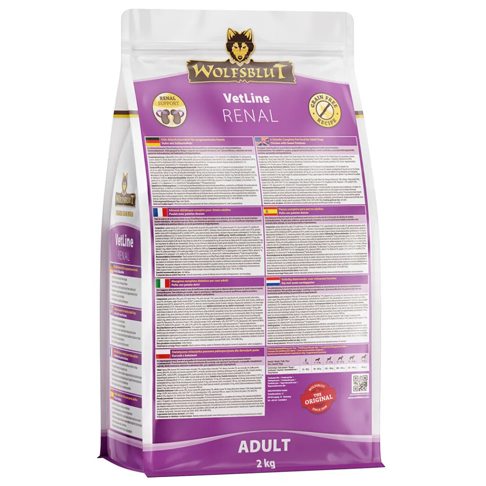 Hondenvoer<Wolfsblut VetLine Renal 2 kg