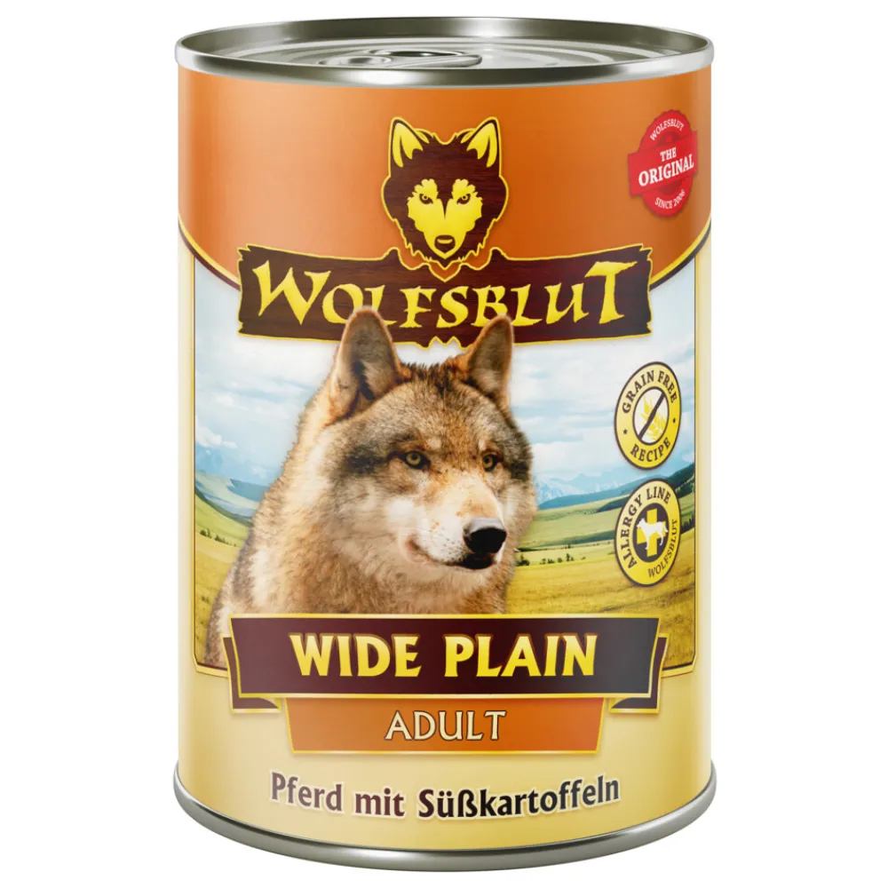 Hondenvoer<Wolfsblut Wide Plain Adult 395 gr