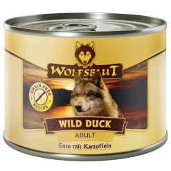Hondenvoer<Wolfsblut Wild Duck Adult 200 gr