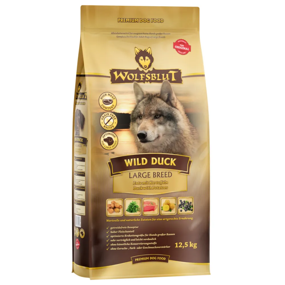 Discount Wild Duck Large Breed 12,5 kg Hondenvoer