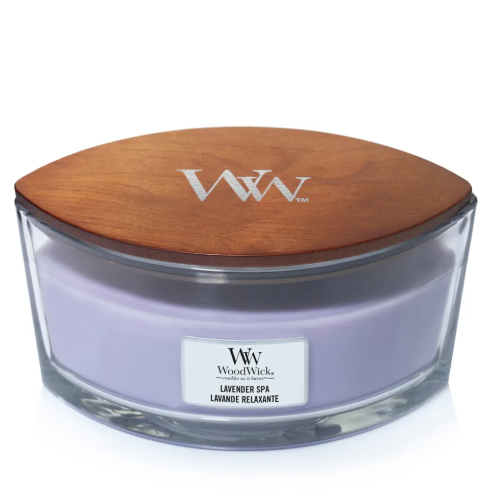 Geurkaars Ellipse Lavender Spa 454 gr^WoodWick Sale