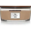 Kaarsen|Geurkaarsen<WoodWick Geurkaars Ellipse Cashmere 454 gr