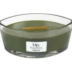 Kaarsen|Geurkaarsen<WoodWick Geurkaars Ellipse Frasier Fir 454 gr