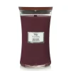 Kaarsen|Geurkaarsen<WoodWick Geurkaars Large Black Cherry 611 gr