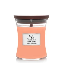 Kaarsen|Geurkaarsen<WoodWick Geurkaars Medium Manuka Nectar 275 gr