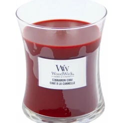 Geurkaars Medium Cinnamon Chai 275 gr^WoodWick Outlet