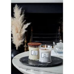 Kaarsen|Geurkaarsen<WoodWick Geurkaars Medium Warm Wool 275 gr