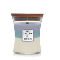 Geurkaars Medium Trilogy Calming Retreat 275 gr^WoodWick Best