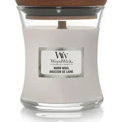 Geurkaars Mini Warm Wool 85 gr^WoodWick