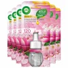 Luchtverfrisser<Air Wick 6x Elektrische Luchtverfrisser Navulling Kersenbloesem & Framboos 19 ml