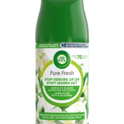 Outlet 6x Freshmatic Automatische Spray Navulling Jasmijn & Witte Bloemen 250 ml Luchtverfrisser