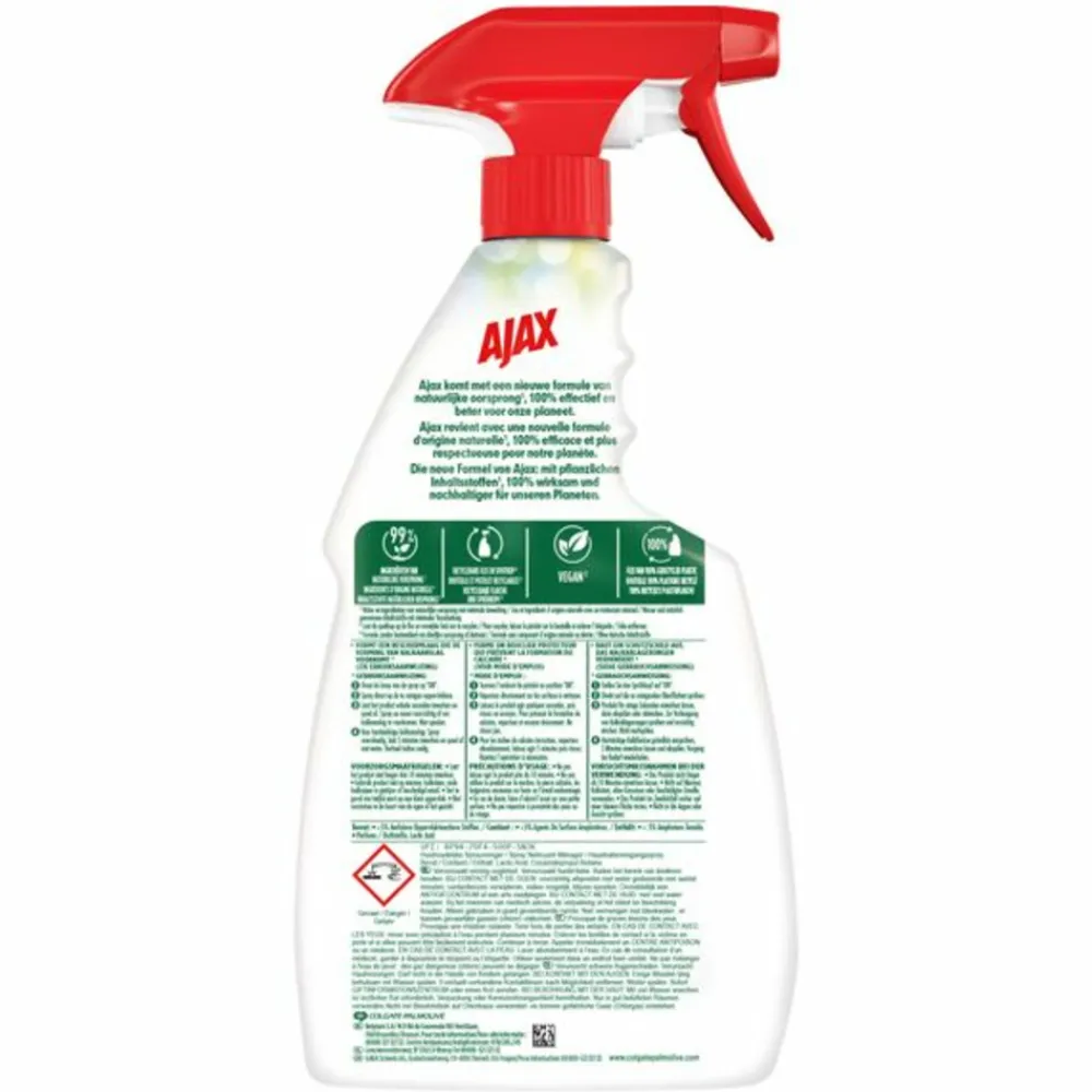 Badkamerartikelen<Ajax 12x Spray Shower Power 750 ml