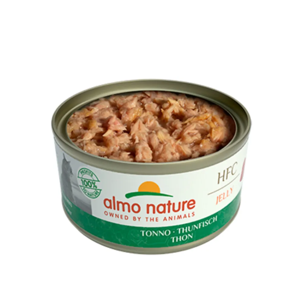 24x HFC Jelly Kattenvoer Nat Tonijn 70 gr Kattenvoer