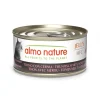 Kattenvoer<Almo Nature 24x HFC Kattenvoer Nat Blikje Tonijn & Tandbaars 70 gr