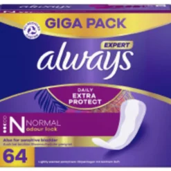Intiemhygiëne<Always 4x Extra Protect Inlegkruisjes Normal 64 stuks