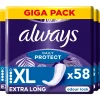 Intiemhygiëne<Always 4x Inlegkruisjes Long Plus 58 stuks