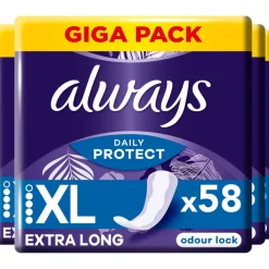 Intiemhygiëne<Always 4x Inlegkruisjes Long Plus 58 stuks