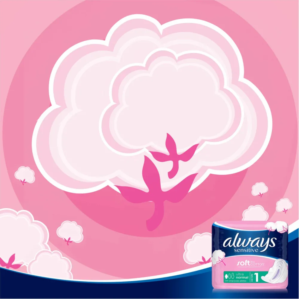 10x Maandverband Normal 24 stuks^Always Best