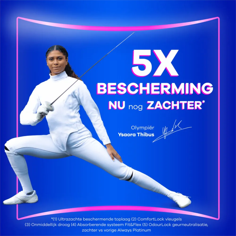 Discount 8x Maandverband Platinum Normal 24 stuks Intiemhygiëne