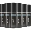 6x Deodorant Spray Noir 150 ml^Amando Clearance