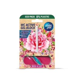 Toiletartikelen<Ambi Pur 8x Toiletblok Roos & Lelie