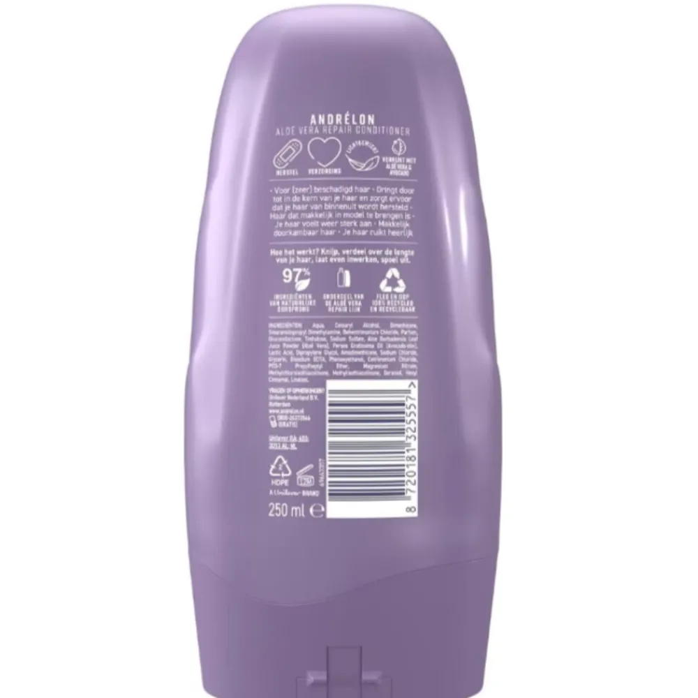 Conditioner<Andrélon 6x Conditioner Aloe Vera Repair 250 ml