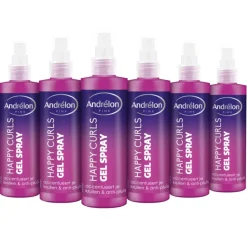 Outlet 6x Gel Spray Happy Curls 200 ml Haarverzorging
