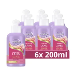 Haarmasker<Andrélon 6x Leave-In Creme Levendig Lang 200 ml